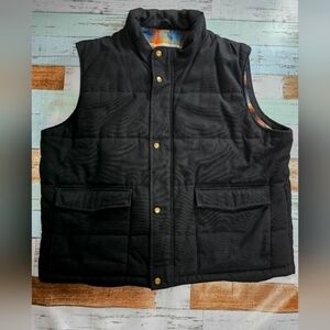 Dakota Zip Vest Jacket Mens Sz: 2XL Quilted Design Mock Neck